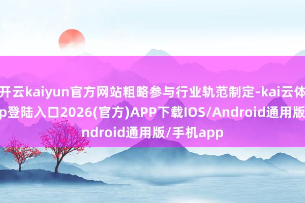 开云kaiyun官方网站粗略参与行业轨范制定-kai云体育网页app登陆入口2026(官方)APP下载IOS/Android通用版/手机app